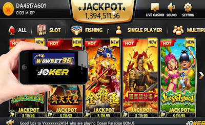 Bertaruh Slot Joker123 Uang Asli di Ponsel Anda