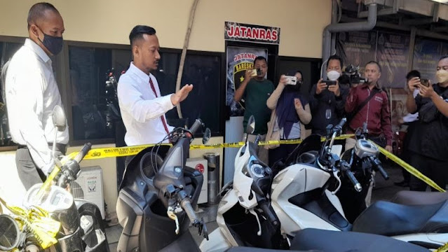 Polresta Banjarmasin Tangkap Dua Oknum Polisi Rampas Motor Modus Razia