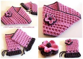 crochet patterns, how to crochet, mittens, fingerless, MOBIUS, SCARF,