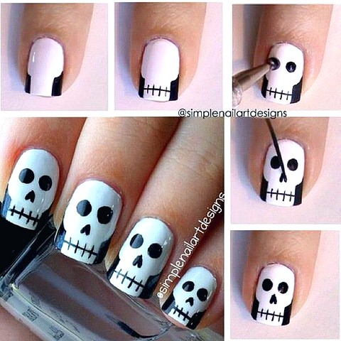 30 Simple Nail Art Step by Step Tutorials  Top Beauty and Lifestyle 