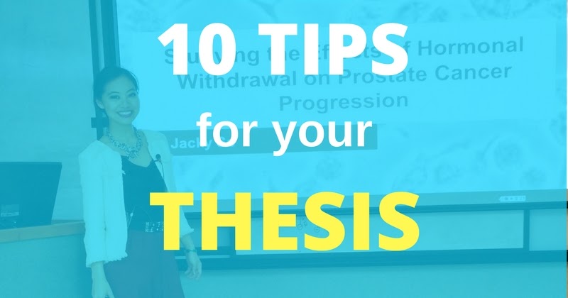 Image result for thesis tips