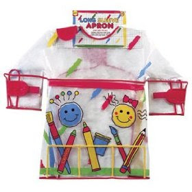 Pre-kindergarten toys - Alex Artist Apron - Long Sleeves