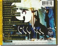 WU-TANG CLAN - Enter the Wu-Tang (36 Chambers) (Back)