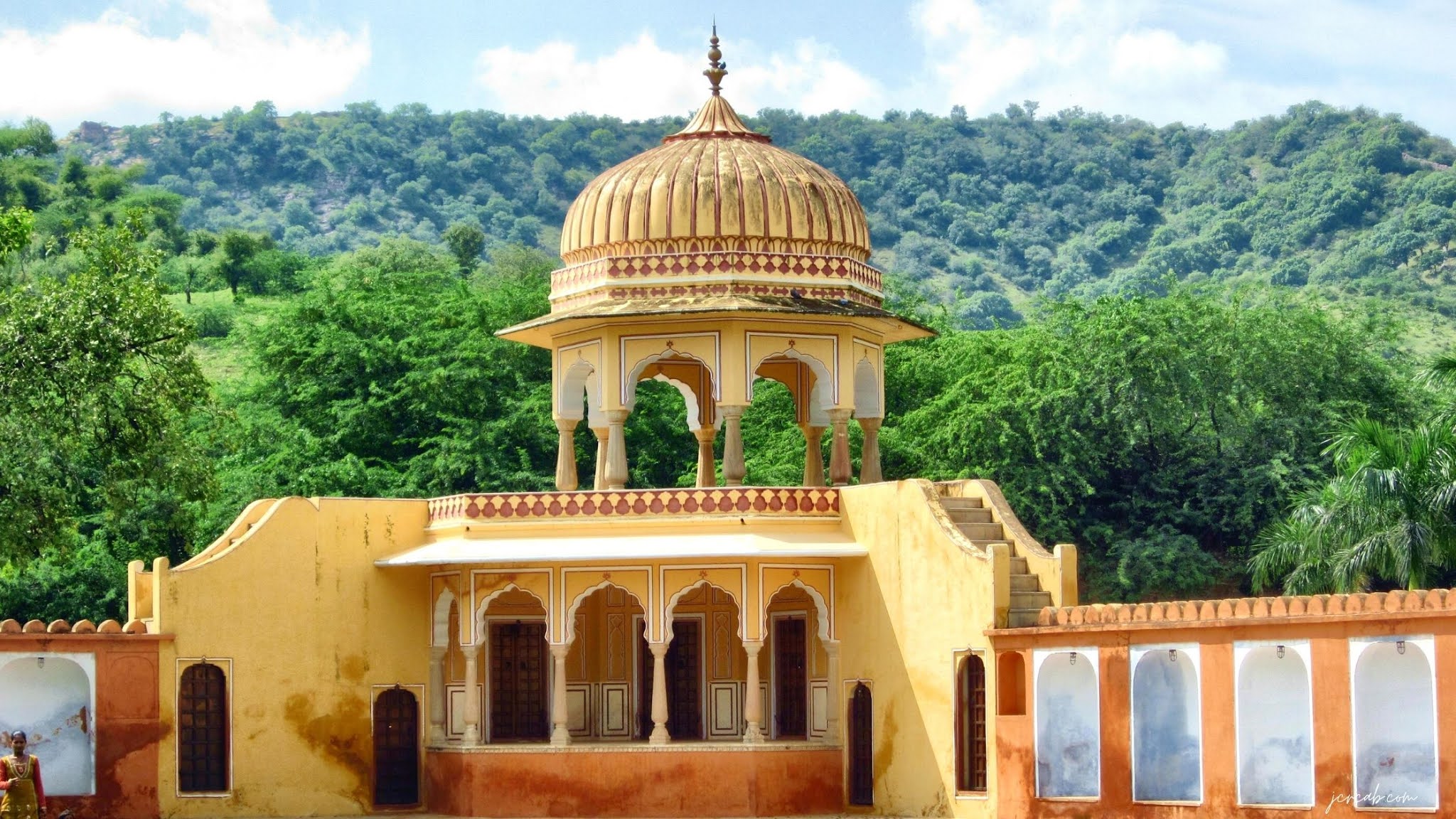 Kanak Vrindavan Garden in Jaipur - Architecture, Timing, Free