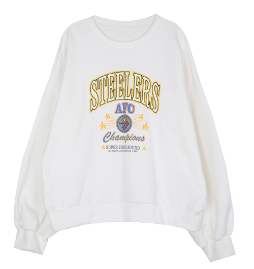  Team Print Sweatshirt