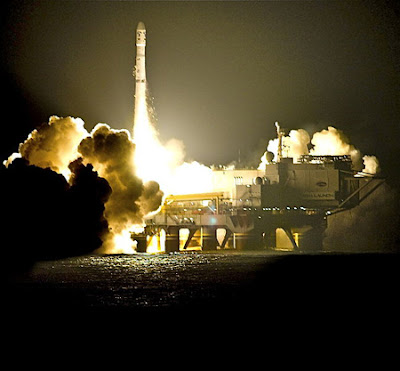 Phóng tên lửa Zenit 3SL từ bệ phóng Ocean Odyssey