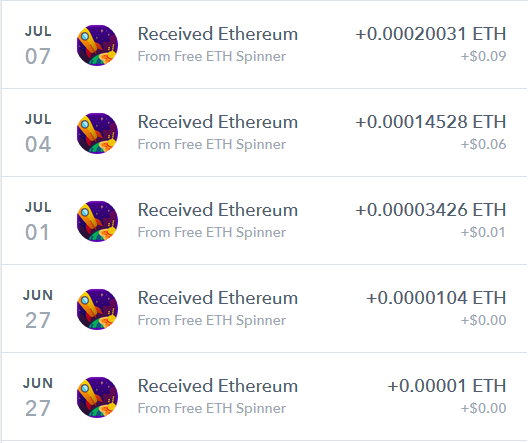 Litecon Ethereum Spinner Earn Free Coins Crypto Currencies - 