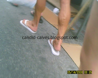 candid muscular calves fetish