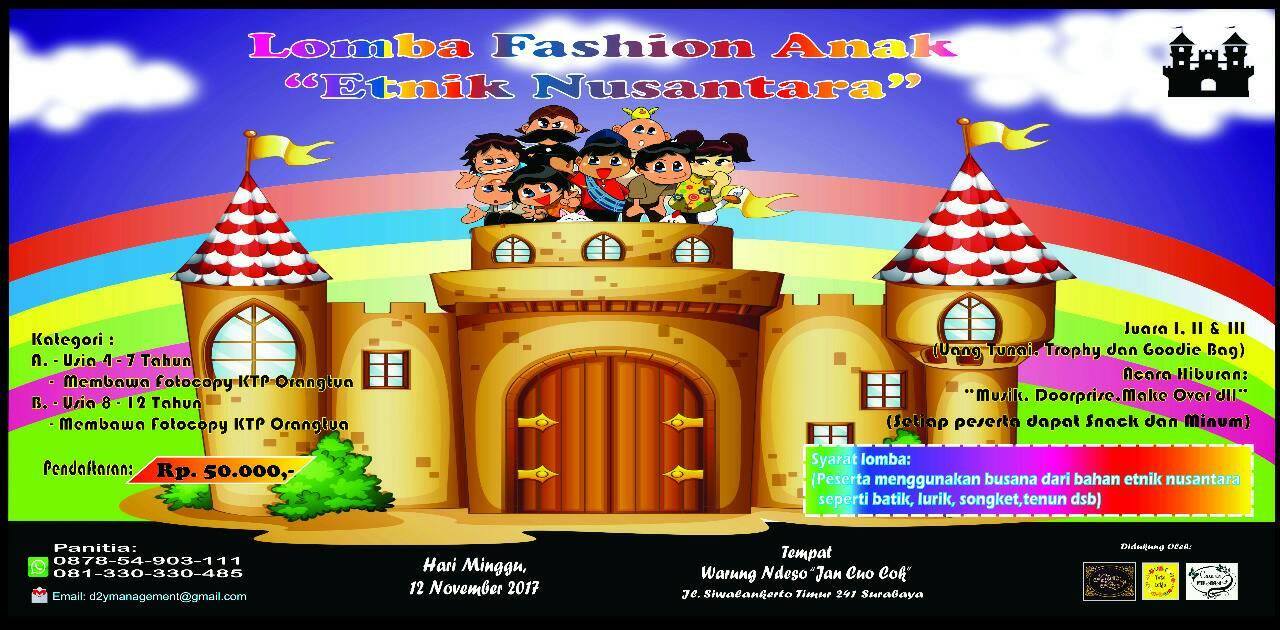  Lomba  Fashion  Show  Anak  2019 LOMBA  FASHION  SHOW  2019  2019