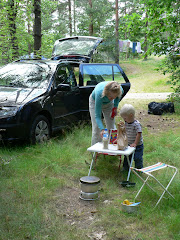 Anders, Skoda og mig vildmarkscamping