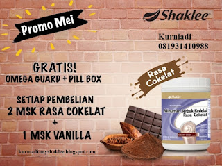 Protein kacang kedelai rasa coklat dari shaklee Indonesia