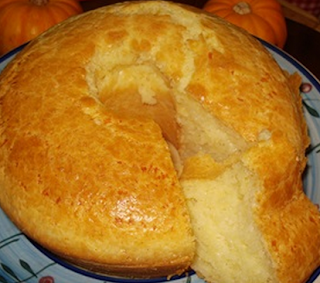 Bolo de pão de queijo light