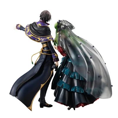 Figuras: Increible figura de Lelouch Lamperouge y C.C. de Code Geass: Fukkatsu no Lelouch