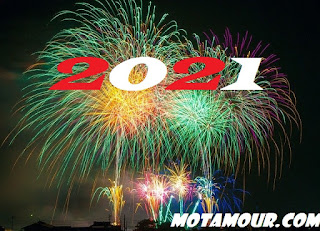 SMS message bonne année 2021