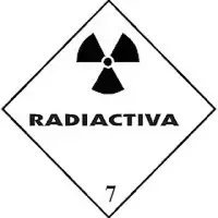 Señalización de sustancias radiactivas