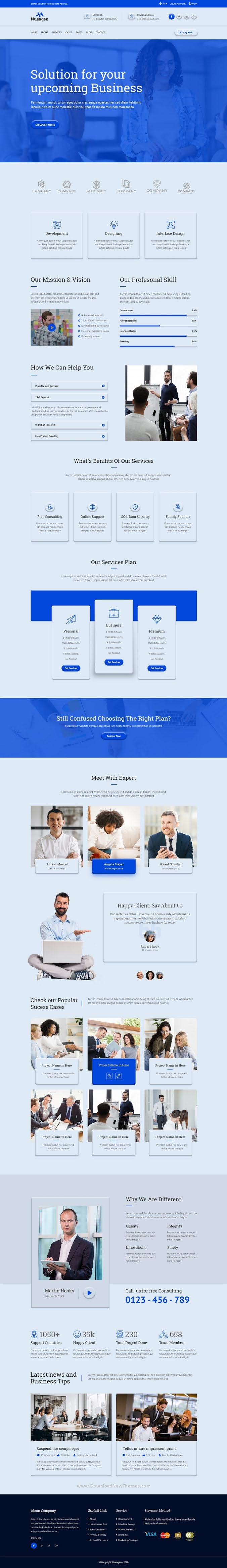 Business Agency UI Template