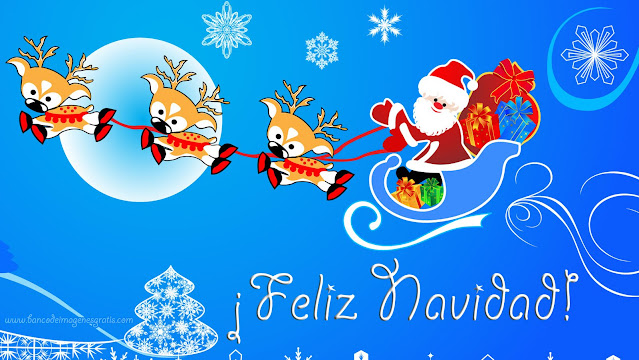 Feliz Navidad imágenes con frases para Facebook