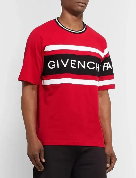 Áo thun phông Givenchy nam màu đỏ 3
