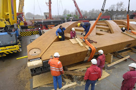 Wood Bridge In Netherlands