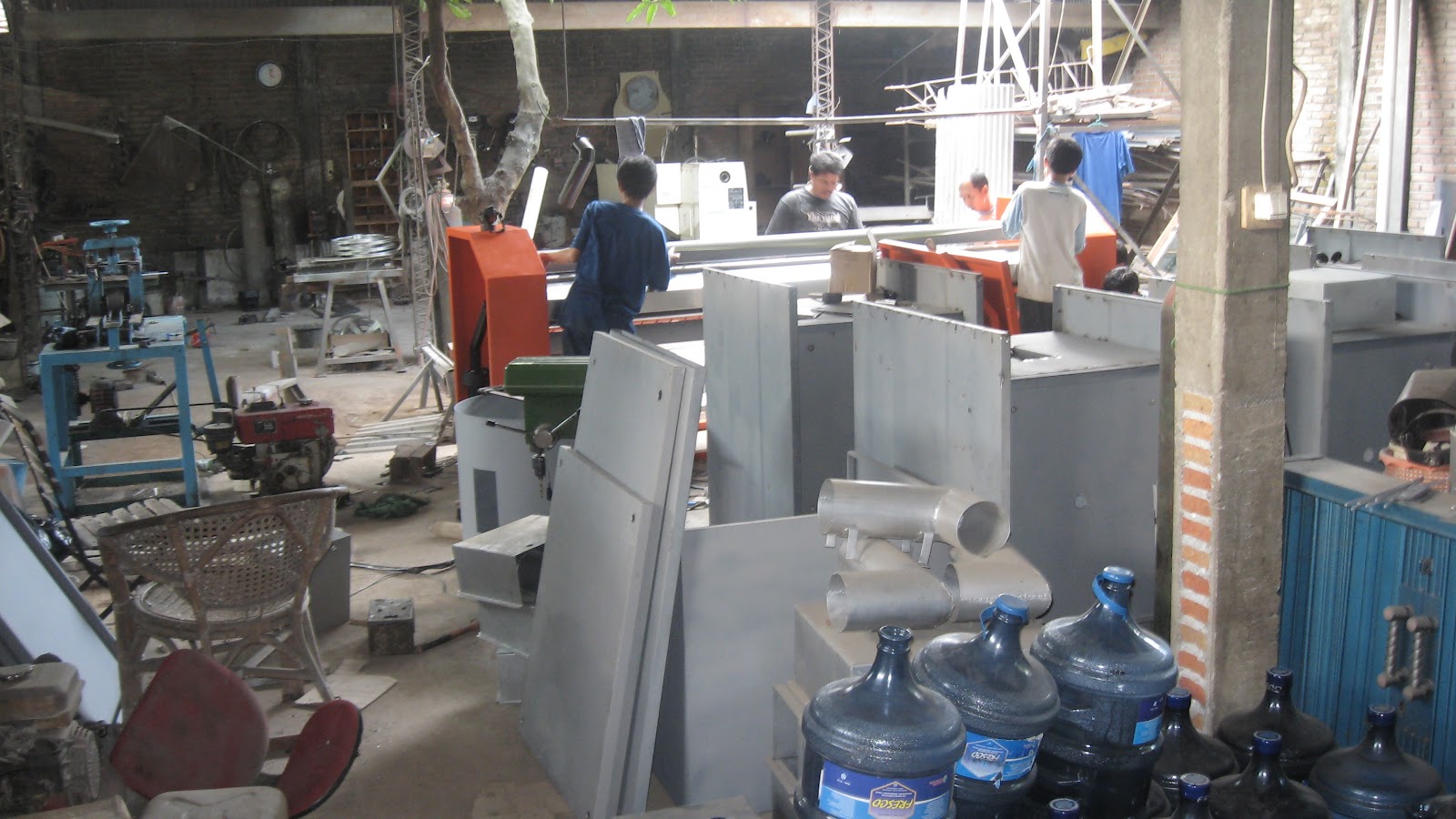 Pembuatan Mesin Pengering Laundry