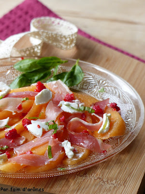 Carpaccio de melon