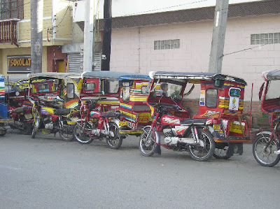 Tricycles in Zamboanga
