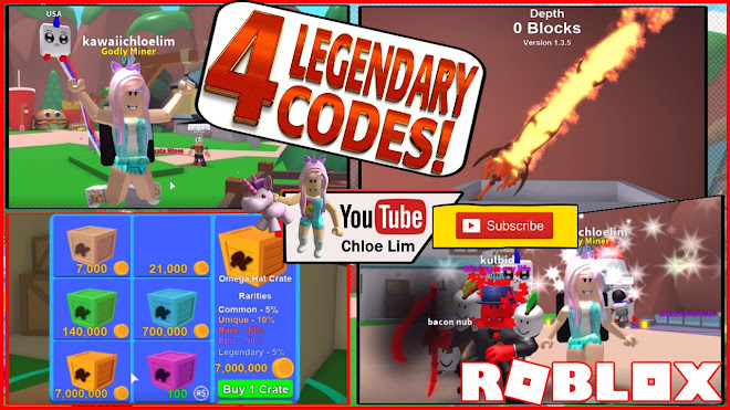 Roblox Mining Simulator Gameplay 100m 4 New Codes - all 5 legendary codes all new codes for fire fighting simulator roblox