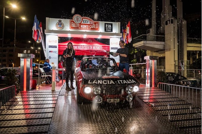 H Lancia Fulvia Coupé κατακτά τη νίκη στο Rallye Monte-Carlo Historique 2023