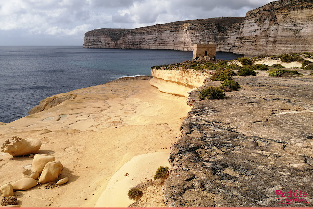 Fot. Plaża w Xlendi na Gozo