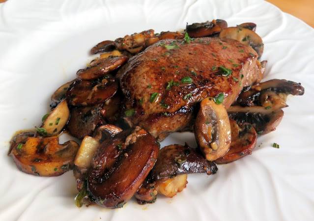 Herbed Garlic Butter Steak & Mushrooms