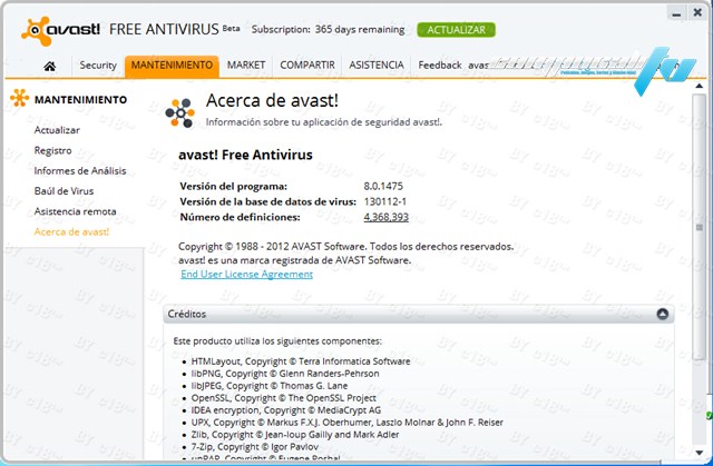 Avast Antivirus 8 Full Beta Español