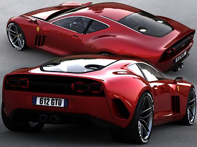 For the 612 GTO concept Sasha has used influences from the classic Ferrari