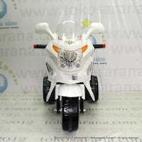 Motor Mainan Aki PMB M01 Police 911 White