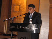 Raymond Goh, the master of ceremony