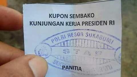 Penjelasan Polri soal Polisi Dilibatkan Bagi-bagi Sembako Jokowi