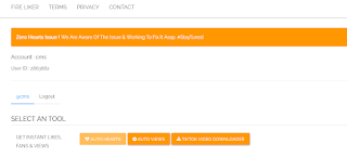 Fireliker com get free views and likes tiktok from fireliker