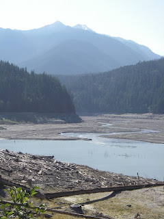 Shoreline along Elwha River in Clallam County