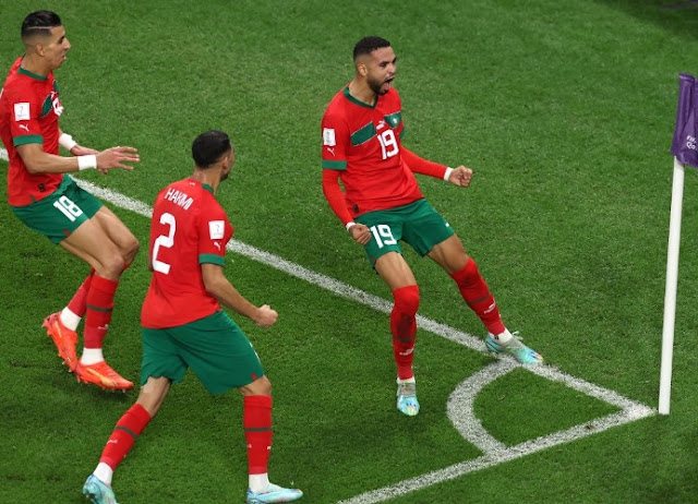 موعد مباراة المغرب القادمة في نصف نهائي كأس العالم والقنوات الناقلة
