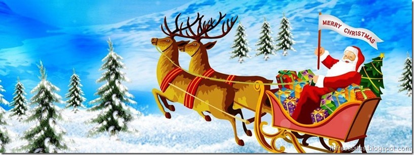 merry christmas Facebook cover HD Images