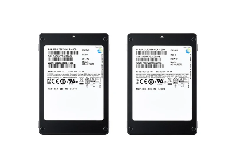 삼성전자, 세계 최초 30.72TB SAS SSD 양산