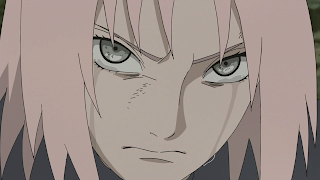 Image of Sakura crying