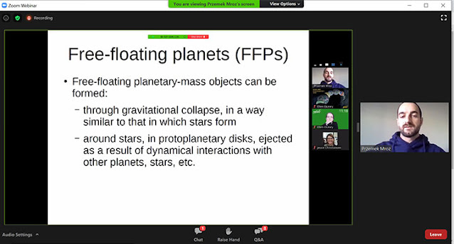 How free-floating planets are formed (Source: Przemek Mroz, Exoplanets Demographics 2020 meeting)