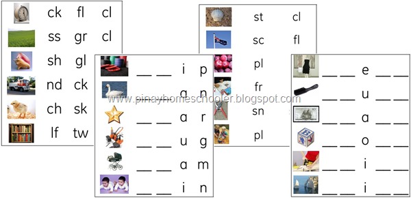 Consonant Blends Preview