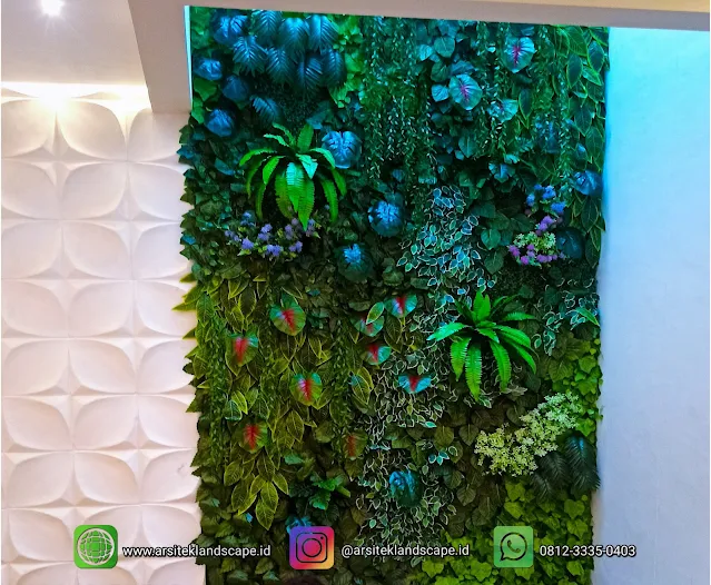 jasa vertical garden artificial sintetis lumajang