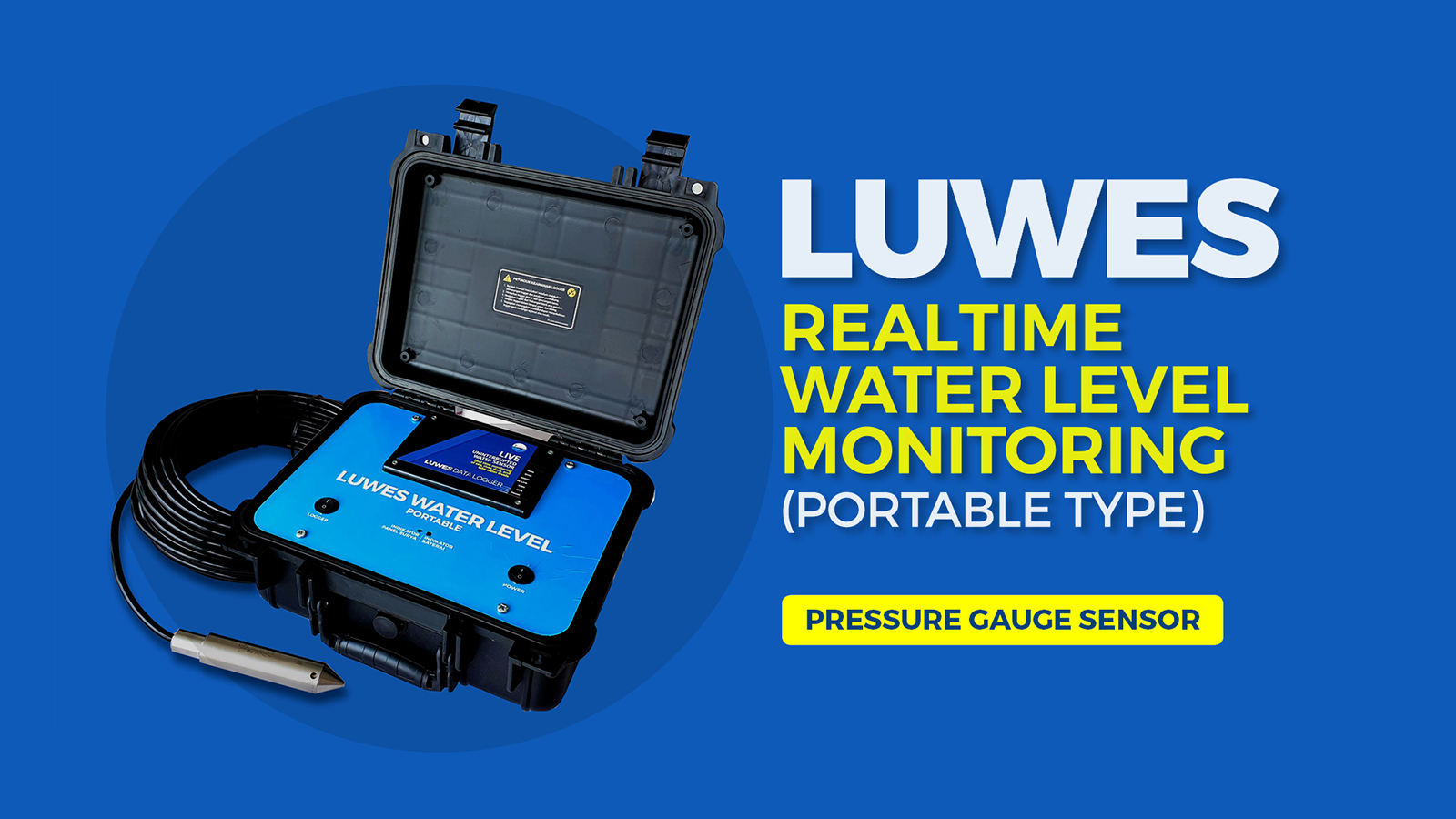 Luwes Water Level Portable Monitoring System 