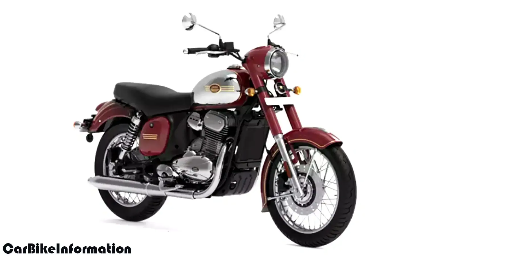 Jawa 350 Maroon