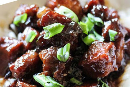 Sweet Caramelized Pork With Rice Recipe