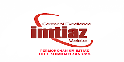 Permohonan SM Imtiaz Ulul Albab Melaka 2019 Tingkatan 1