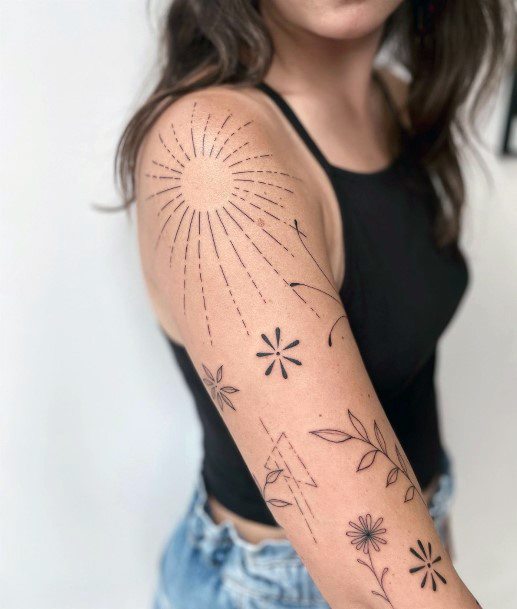 80 tatuagens de folhas para as mulheres que amam a natureza