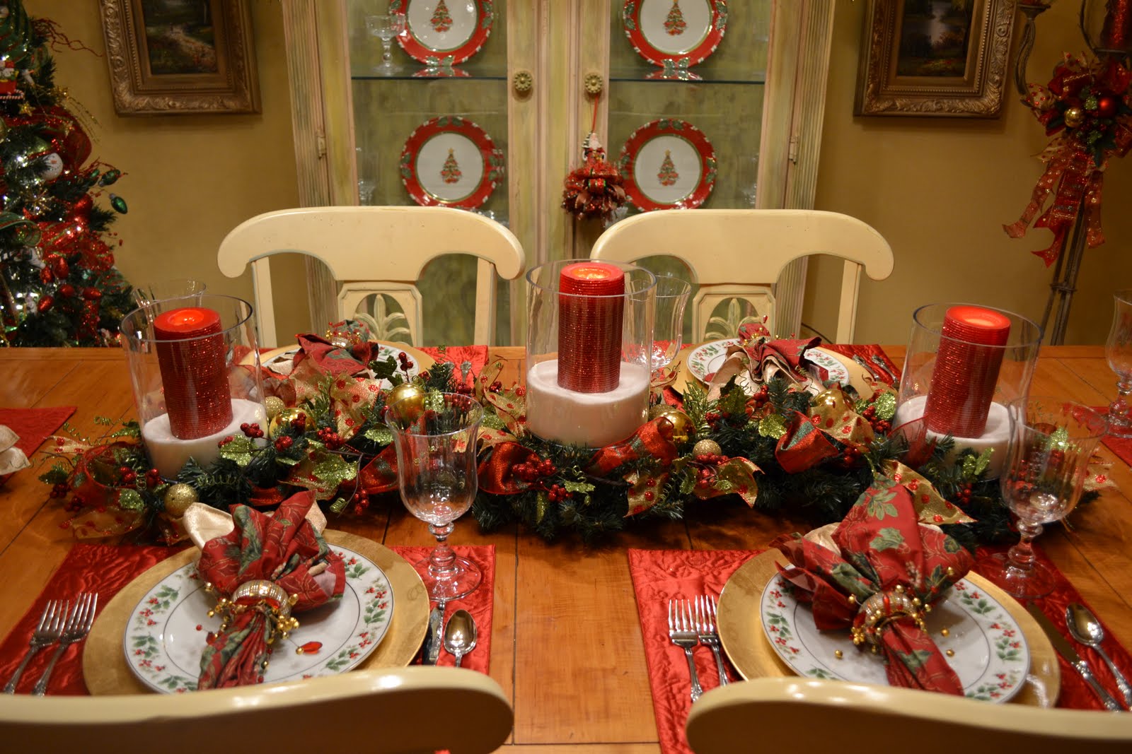Kristen's Creations: My Christmas Dining Room